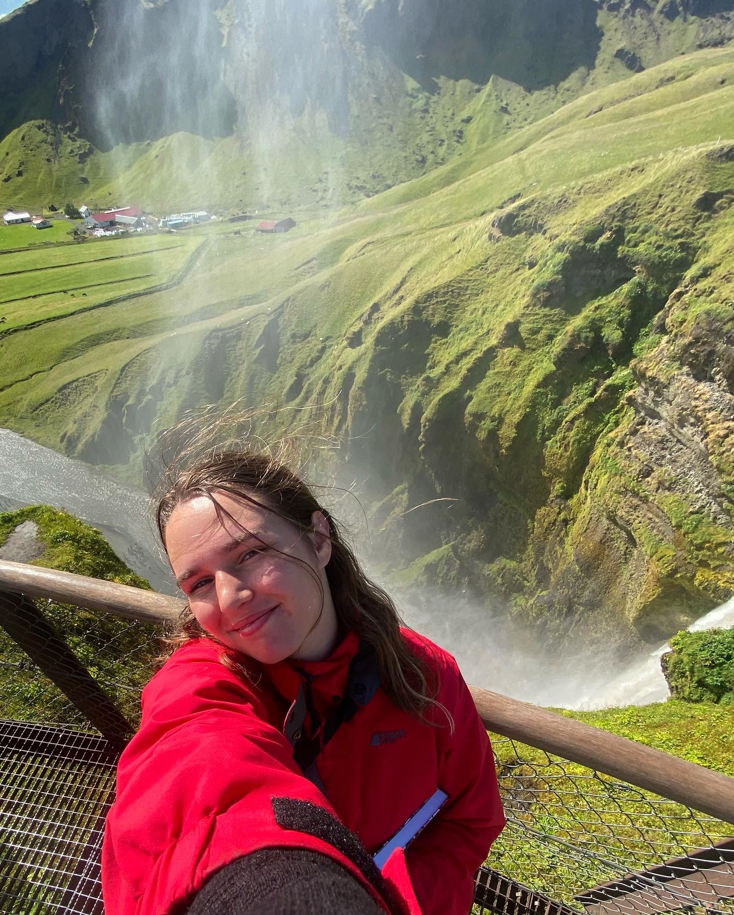 A photo of Earth Science MSc student Martina Boddy